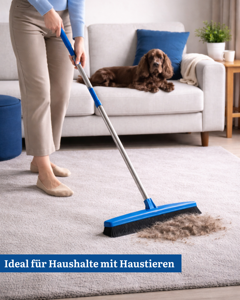 ProClean 3-in-1 Gummibesen mit Teleskopstiel