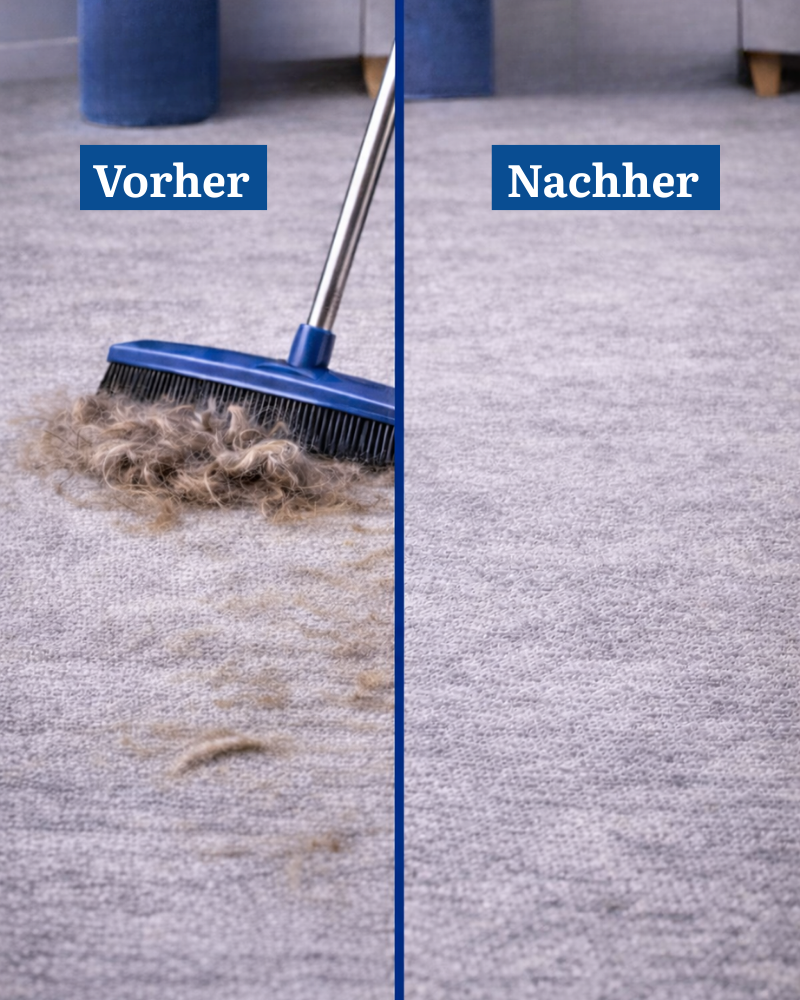 ProClean 3-in-1 Gummibesen mit Teleskopstiel